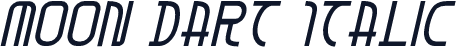 Moon Dart Italic