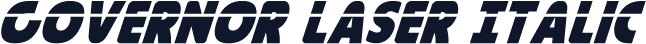 Governor Laser Italic