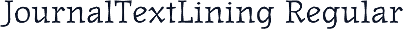 JournalTextLining Regular