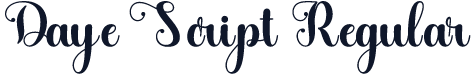 Daye Script Regular