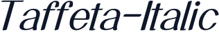 Taffeta-Italic
