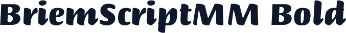 BriemScriptMM Bold