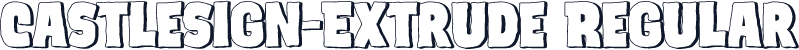 Castlesign-Extrude Regular
