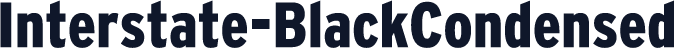 Interstate-BlackCondensed