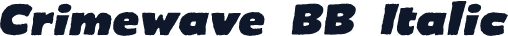 Crimewave BB Italic