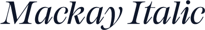 Mackay Italic