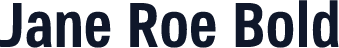 Jane Roe Bold