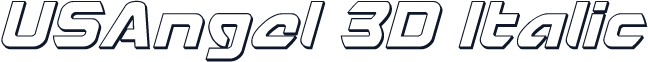 USAngel 3D Italic