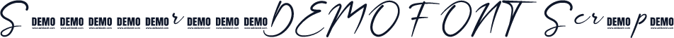 Sanatirta-DEMO FONT Script