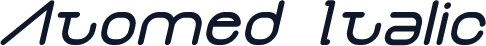 Atomed Italic