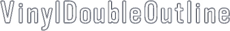 VinylDoubleOutline
