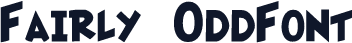 Fairly OddFont