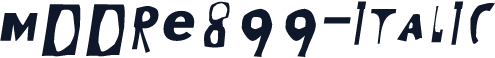Moore899-Italic