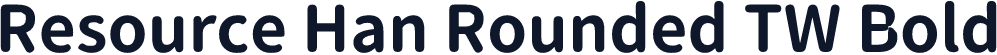 Resource Han Rounded TW Bold