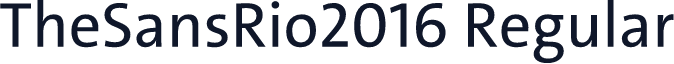 TheSansRio2016 Regular