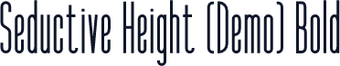 Seductive Height (Demo) Bold