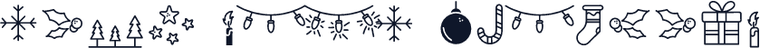 Warm Snow Dingbats