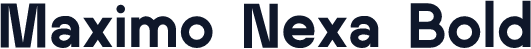 Maximo Nexa Bold