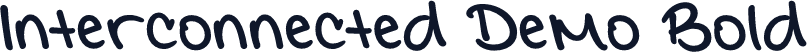 Interconnected Demo Bold