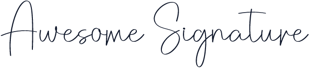 Awesome Signature