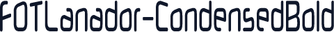 FOTLanador-CondensedBold