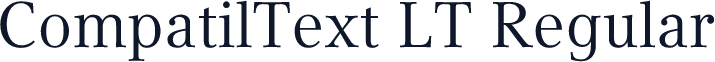 CompatilText LT Regular