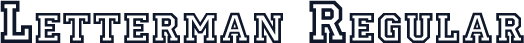 Letterman Regular