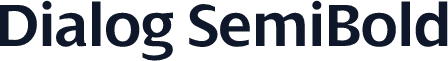 Dialog SemiBold