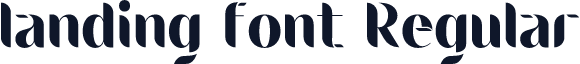 landing font Regular