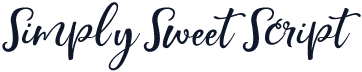 Simply Sweet Script