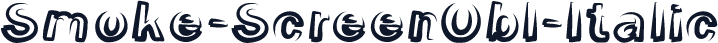 Smoke-ScreenObl-Italic