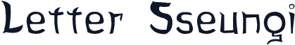 Letter Sseungi