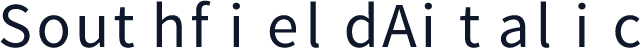 Southfield italic