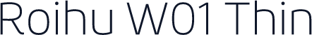 Roihu W01 Thin