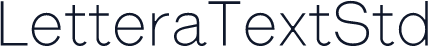 LetteraTextStd