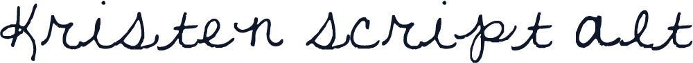 Kristen script alt