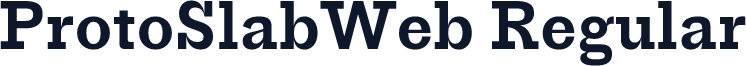 ProtoSlabWeb Regular