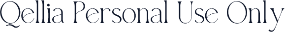 Qellia Personal Use Only