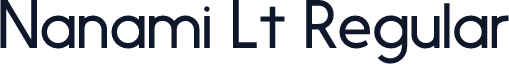 Nanami Lt Regular