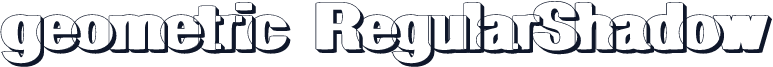 geometric RegularShadow