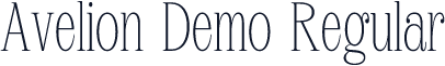 Avelion Demo Regular