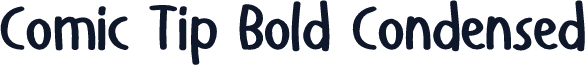 Comic Tip Bold Condensed