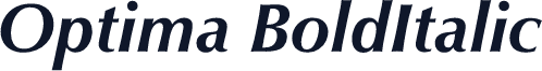 Optima BoldItalic