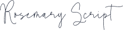 Rosemary Script