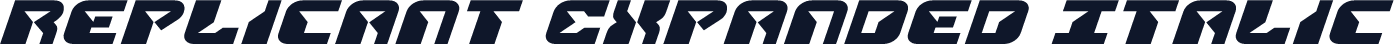Replicant Expanded Italic