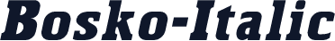 Bosko-Italic