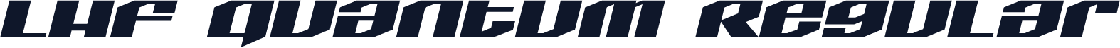 ☞LHF Quantum Regular