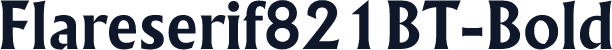 Flareserif821BT-Bold