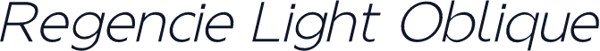 Regencie Light Oblique