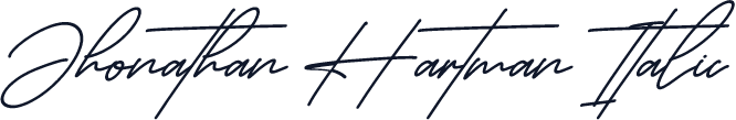 Jhonathan Hartman Italic